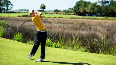 Jekyll Island Golfer