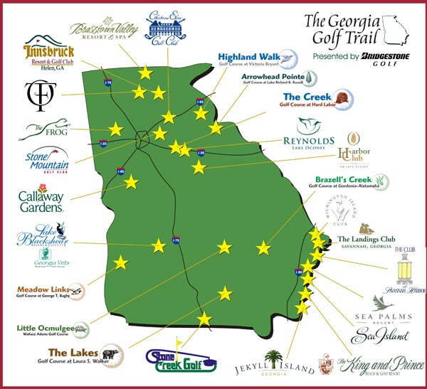 Stone Mountain Georgia Map